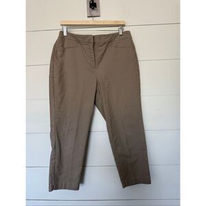 Fabulously Slimming by Chico’s Women’s 1.5 Tan Khaki Pants
